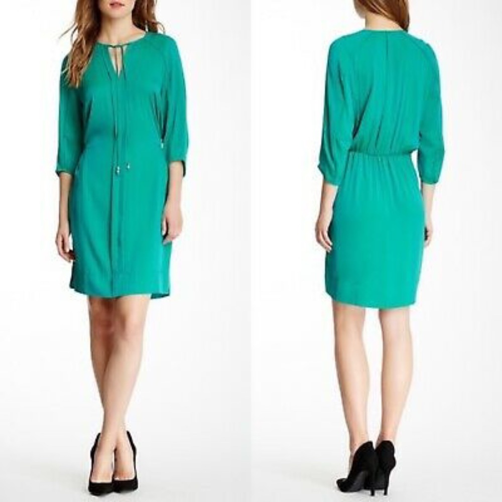 Diane von Furstenberg Apona Tie-Neck Dress